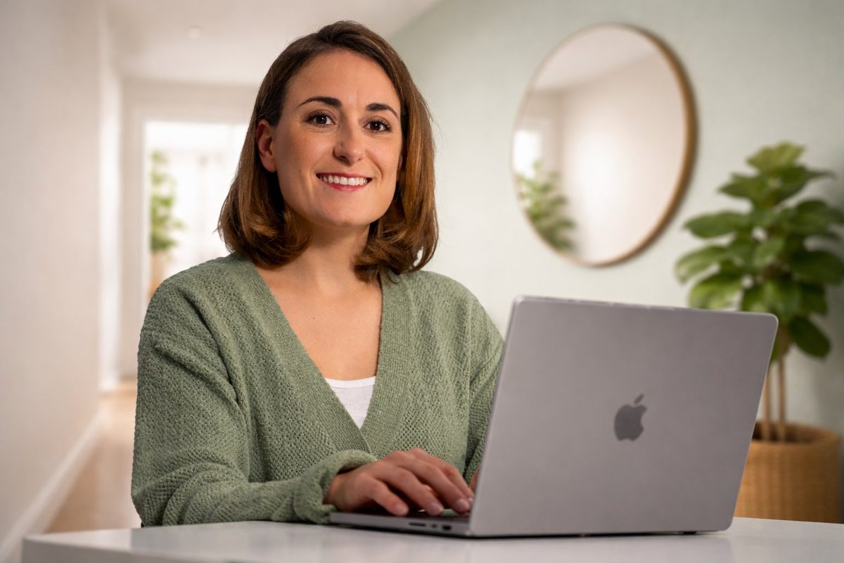 Audrey Bernachot, office manager indépendante sur l'île d'Oléron