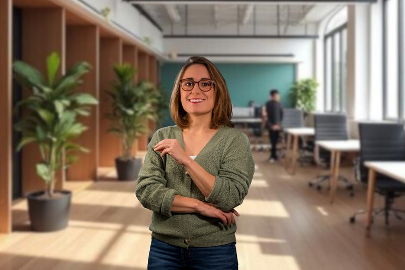 Portrait d'Audrey Bernachot, office manager